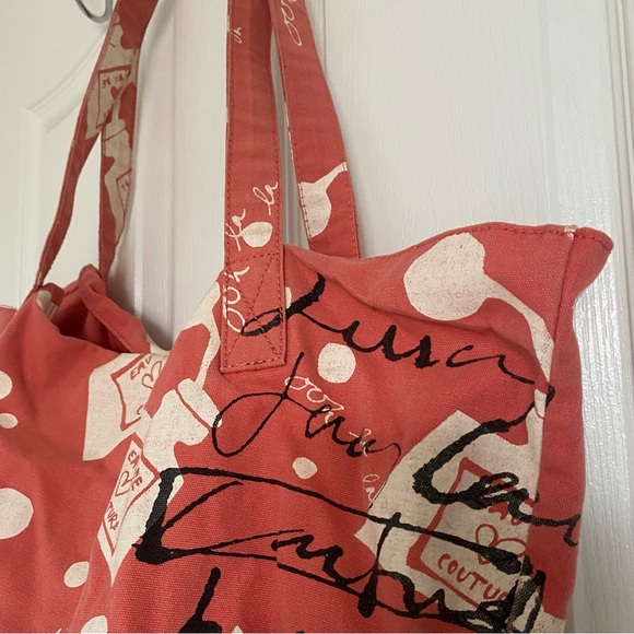 Rare y2k juicy couture oversized pink tote bag - Picture 4 of 8